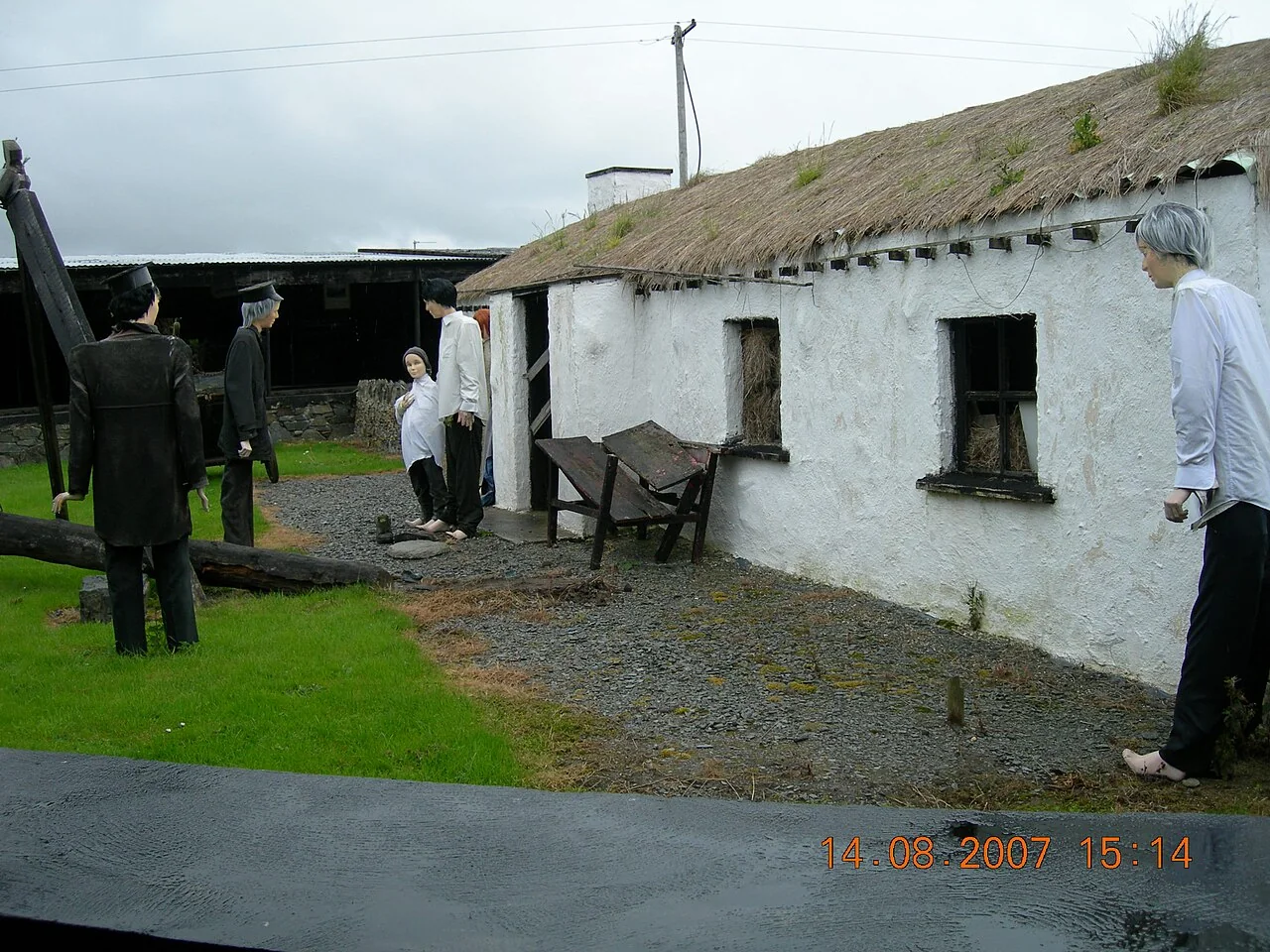 Irish eviction scene during penal laws. panoramio — representative context visual. Shown from the cited image source.