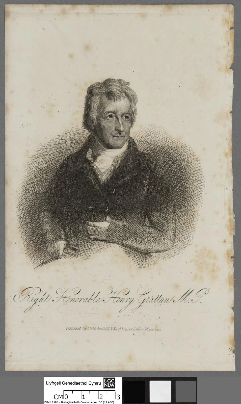 Portrait of Right honarable Henry Grattan M.P — representative context visual. Shown from the cited image source.