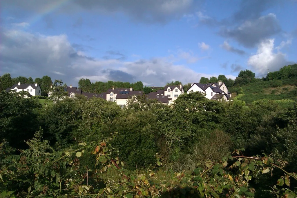 Ghost estate south of Riverstick — representative context visual. Shown from the cited image source.